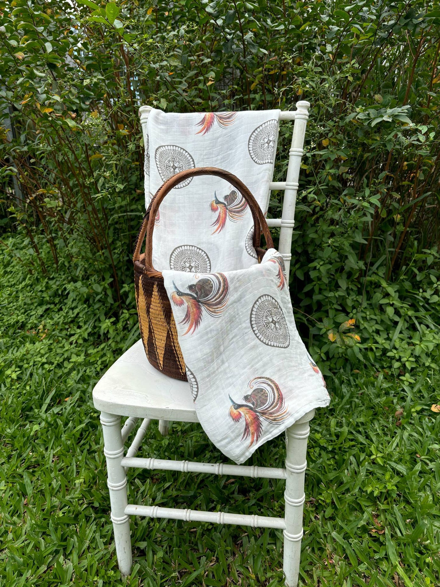 Solomon Islands Kapkap Swaddle Wrap