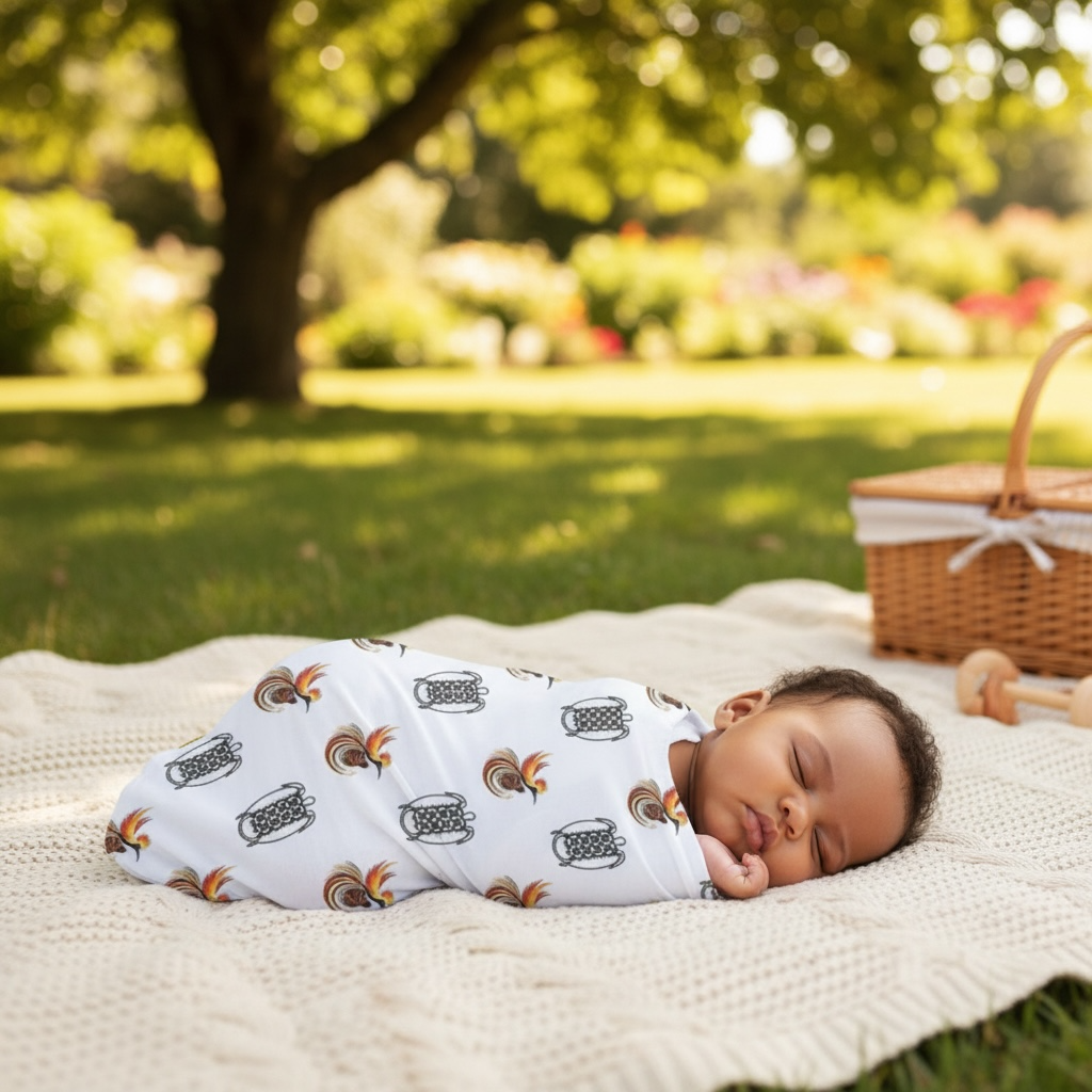 Vanuatu Turtle Sandroing Swaddle Wrap