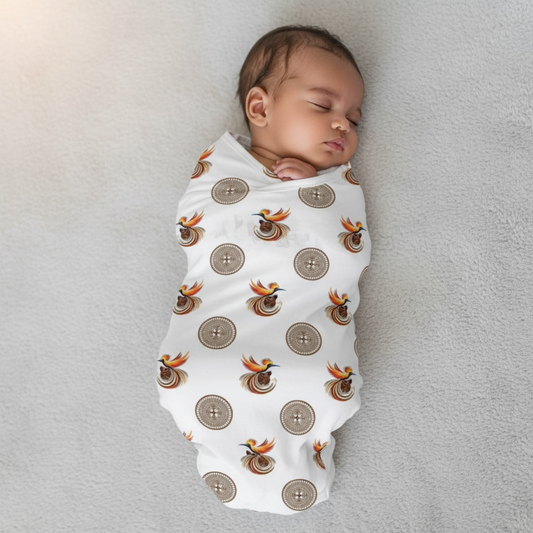 Solomon Islands Kapkap Swaddle Wrap