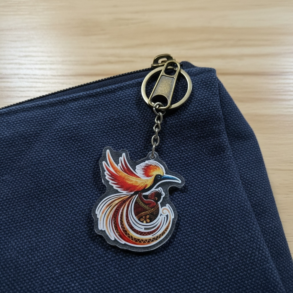 Pikanini Pals Logo Key Ring