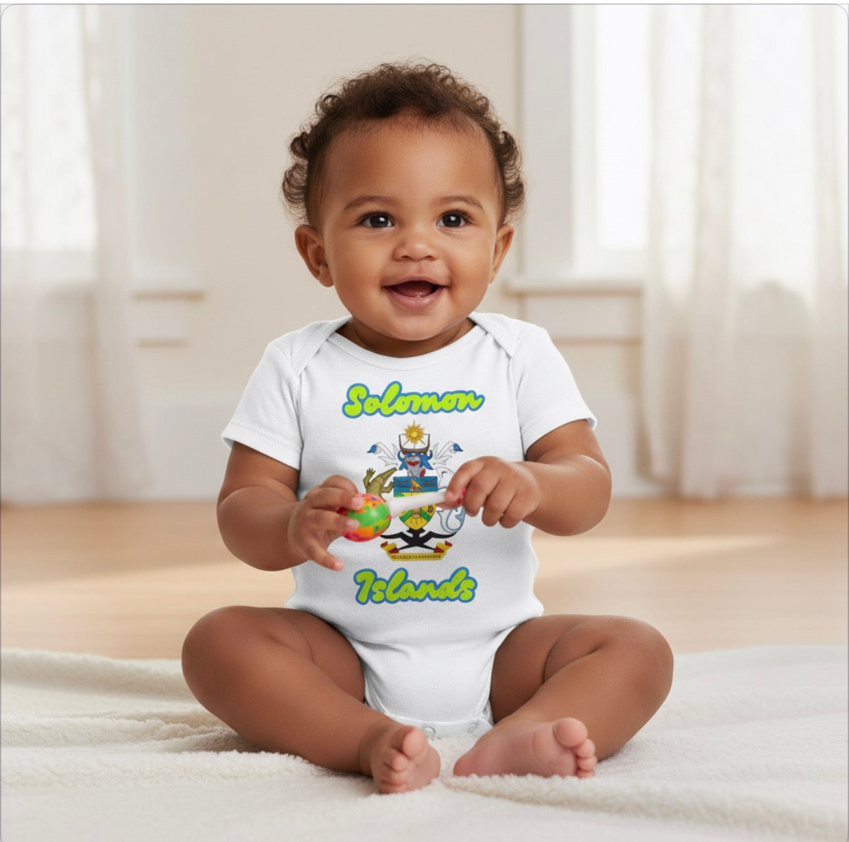 Solomon Islands Baby Onesie