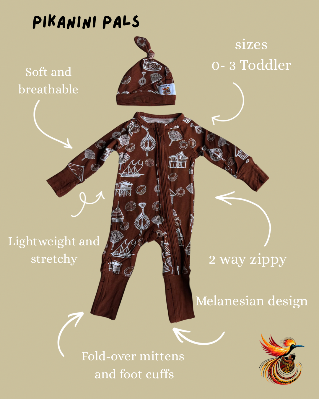 Voyage & Village Zip Romper