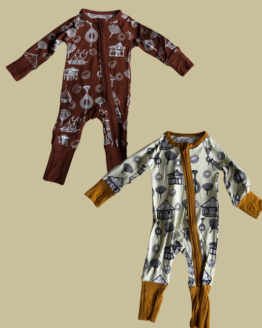 Voyage & Village Zip Romper
