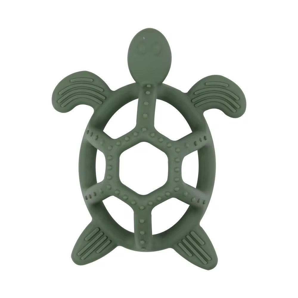 Turtle Silicon Teething Soother